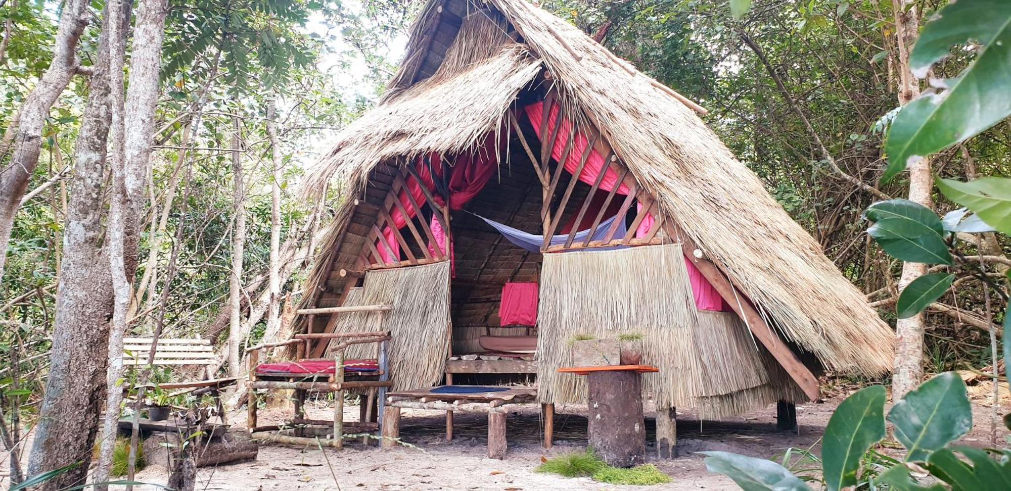 Hotel Crusoe Koh Takiev Island à Koh Ta Kiev Chambre photo