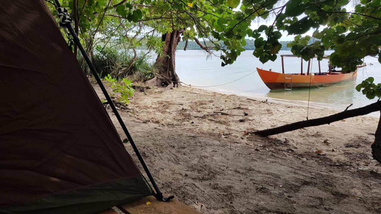Hotel Crusoe Koh Takiev Island à Koh Ta Kiev Extérieur photo