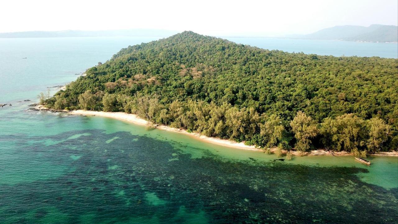 Hotel Crusoe Koh Takiev Island à Koh Ta Kiev Extérieur photo