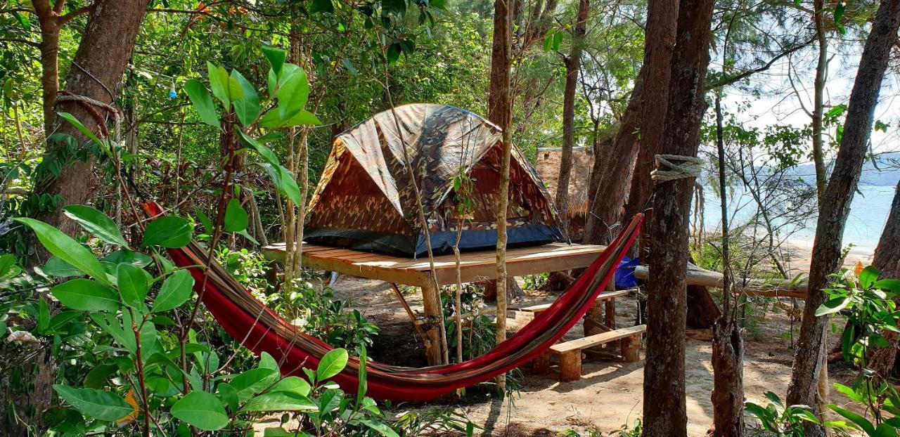 Hotel Crusoe Koh Takiev Island à Koh Ta Kiev Extérieur photo