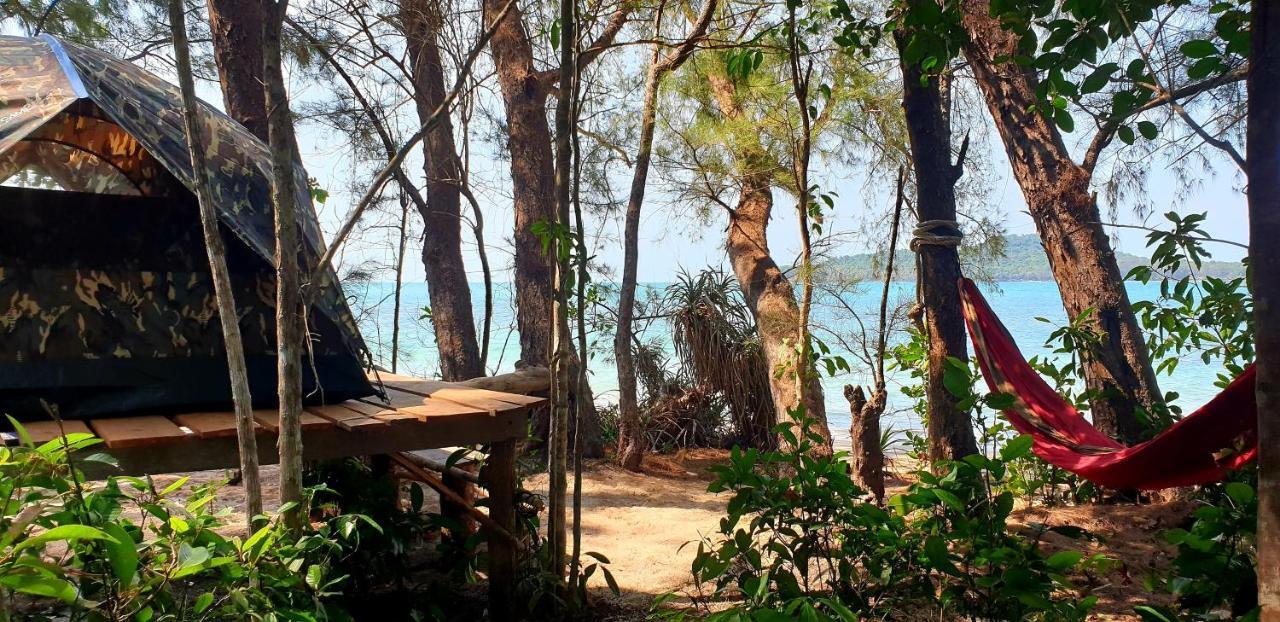 Hotel Crusoe Koh Takiev Island à Koh Ta Kiev Extérieur photo